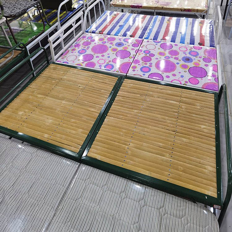 Emergency Bamboo Board Portable Simple Camping Folding Bed Rescue Folding Bed Reinforced Nap Bamboo Board Bed