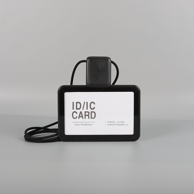 끈이 있는 검정색(가로 스타일)