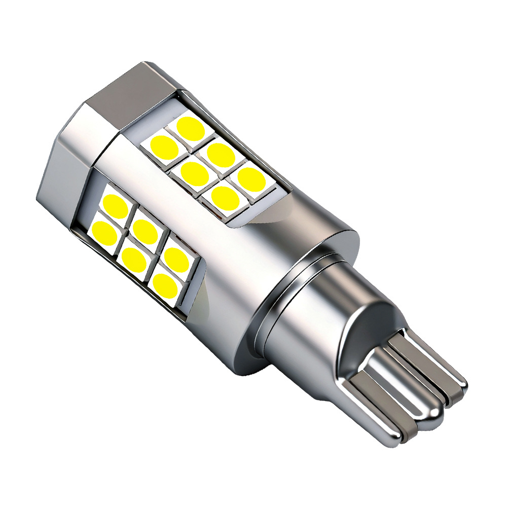 Shangxian LED luz de marcha atrás t15 luz de freno 3030 25smd 1156 decodificación sin electrodos bombilla de automóvil brillante