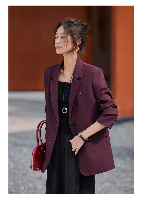 时尚小西装外套女2025新款秋季高级感气质女神范休闲通勤西服上衣|undefined