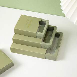 Amazon Floating Box Paper Sleeve Jewelry Box Paper Sleeve Anti-Scratch Factory Wholesale Printable Logo Lightweight Cross-Border Export