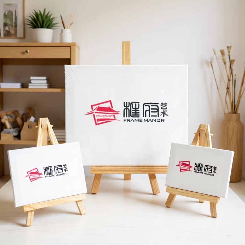 Canvas Painting Frame Oil Painting Frame DIY Painting Set Frameless Painting Wooden Calligraphy Painting Solid Wood Custom Photo Frame Rectangular