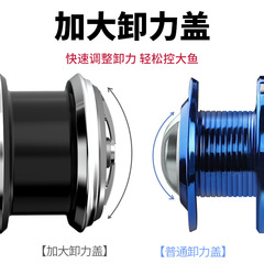 Feilu metal Luya spinning wheel double grip pill shallow line cup fishing wheel small golf micro-object fish wheel fishing reel wholesale