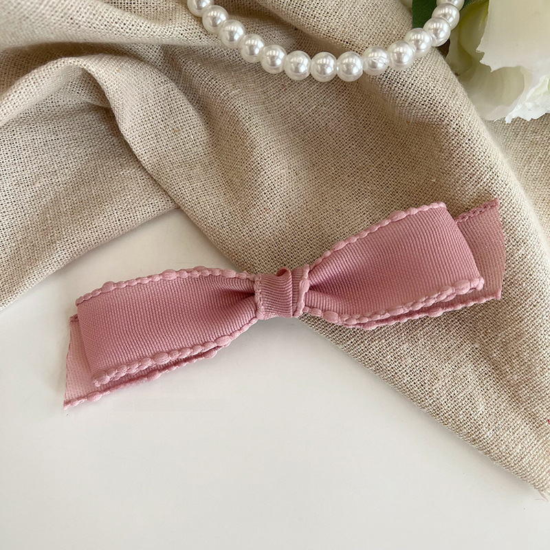 Frühling und Sommer Neue Ankunft Bogen Kopfbedeckungen 2023 Haarnadel Frauen Seite Pony Clip Schöne Rückseite des Kopfes Haar Zubehör_voghion.com