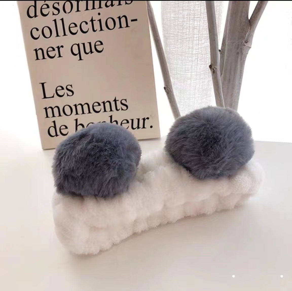 Lavado de la cara banda de pelo de moda femenina Coreana Red diadema roja estudiante dulce Linda máscara de maquillaje banda de pelo horquilla