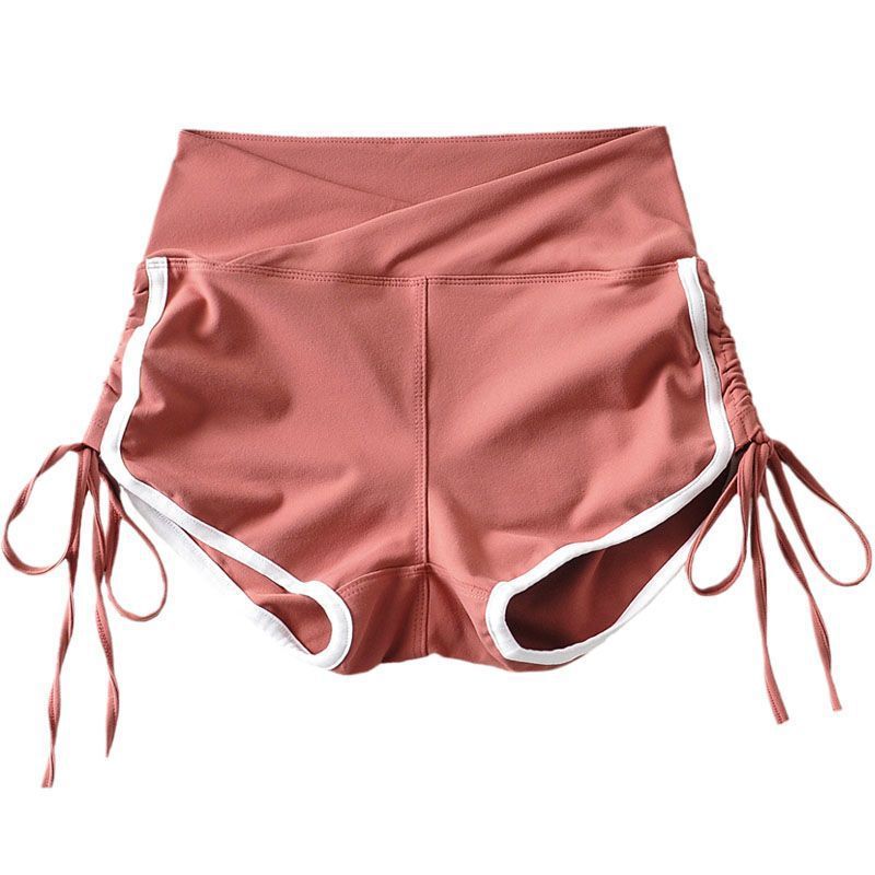 Show Vest Line Wrapping Strap Shorts Women's Peach Hip High Waist Thai Yoga Pants Running Pole Dance Sports Hot Pants Show Vest Line Wrapping Strap Shorts Women's Peach Hip High Waist Thai Yoga Pants Running Pole Dance Sports Hot Pants