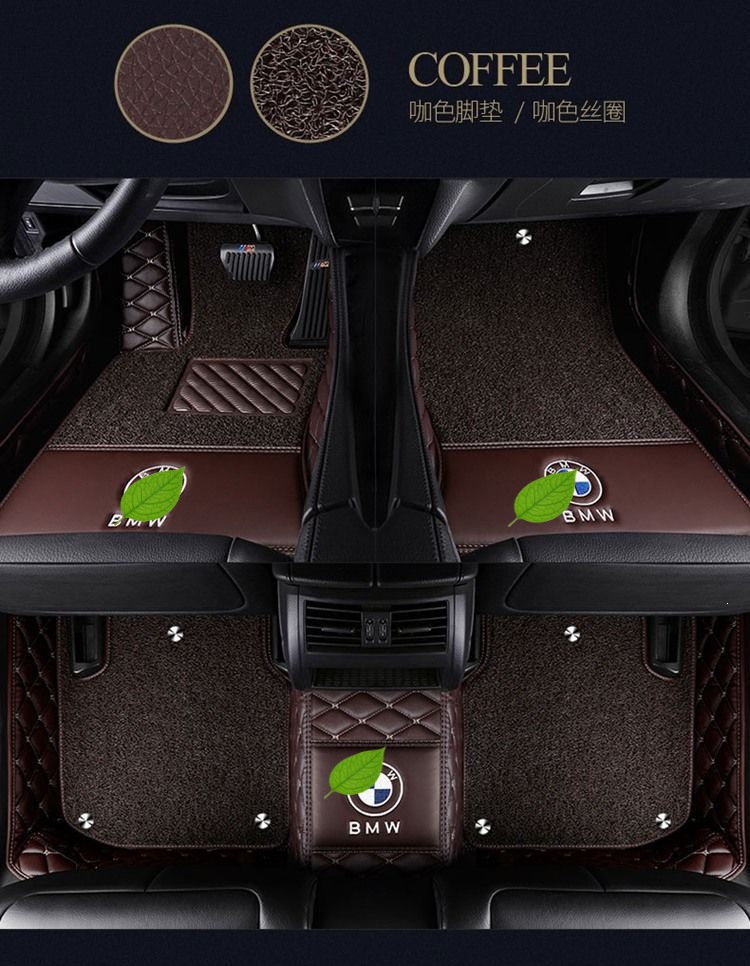 Suitable for BMW 5 Series 525li 530li 320 x1 x3 x5, can be made into a right-hand drive full-cover car floor mat