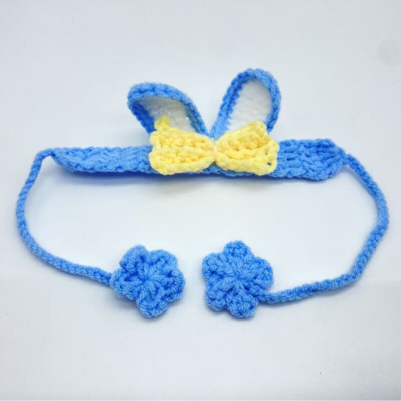 Cute Hand-Woven Rabbit Ears Bracelet Couple Bracelet Doll Fruit Crossbody Bag Fast Food Shoulder Bag