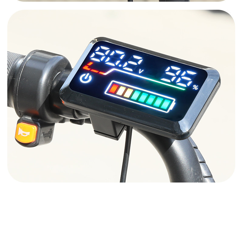 Electric Vehicle Lithium Battery Lead-Acid Battery 48V60V72V Adjustable Universal Power and Voltage Display Meter