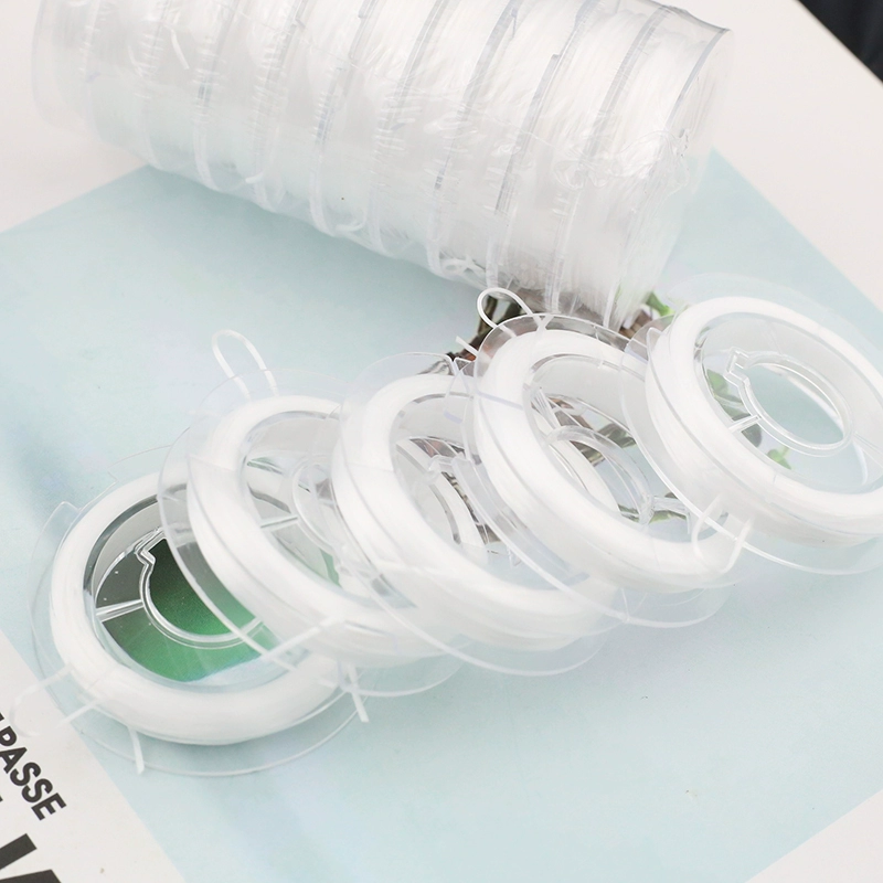 Эластичный шнур для браслетов из бисера, хрустальные бусины, эластичная нить для нанизывания бусин, прочный и износостойкий эластичный шнур.