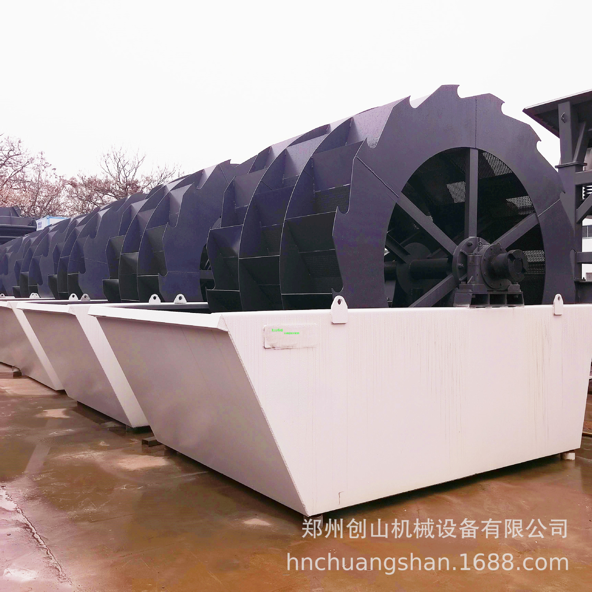 供应水轮洗砂机大量批发轮斗洗沙机 轮斗洗沙机设备 双轮斗洗砂机