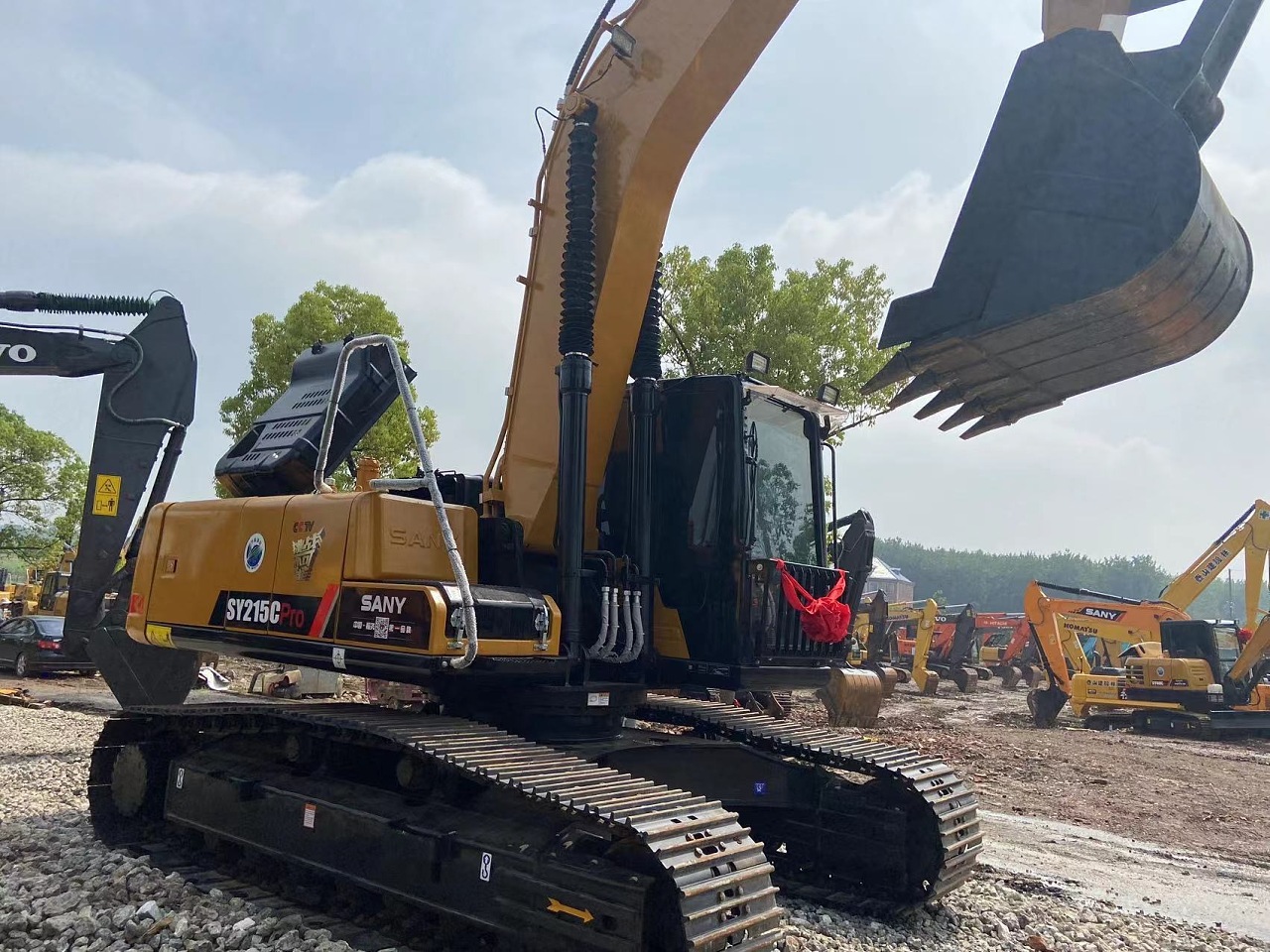 Exportaciones nacionales y extranjeras de segunda mano VOV210 excavadora VOV240