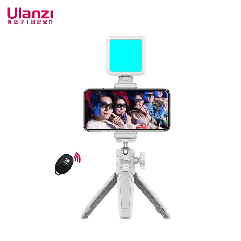 Мини-штатив Ulanzi MT-08 — настольный/выдвижной штатив для телефона, компактный чёрный