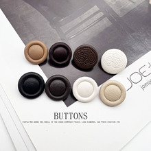 厂家包皮四合扣毛呢大衣羊羔绒外套牛仔皮搭扣儿童外套羽绒服纽扣