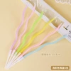 [香槟色 5盒 糖果色曲线蜡烛6枚]