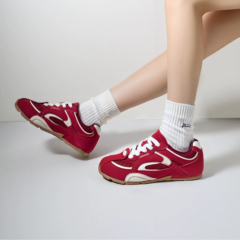 2025 американские ретро летние сетчатые кроссовки для тренировок, повседневные гоночные кроссовки для мужчин и женщин, парные кроссовки в одном стиле, мужская обувь