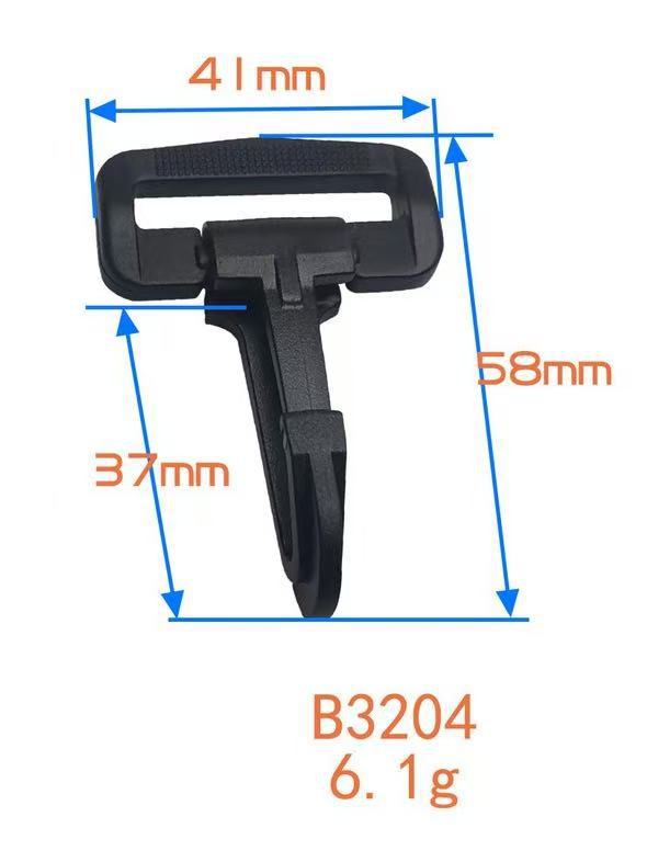 El fabricante tiene en stock accesorios para equipaje, clips de plástico para perros, ganchos giratorios, ganchos para correas de hombro, ganchos para mochilas. image 21
