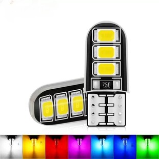 ��܇LEDʾ�������zT10 2835 6SMD���՟�W5W����Ħ��܇С����