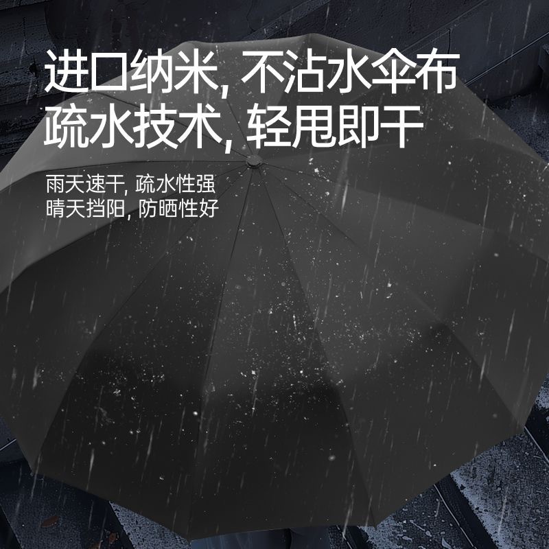24本骨傘 女性用 晴雨兼用 強化折りたたみ式 耐風 日傘 紫外線対策 日よけ傘 晴雨兼用|undefined