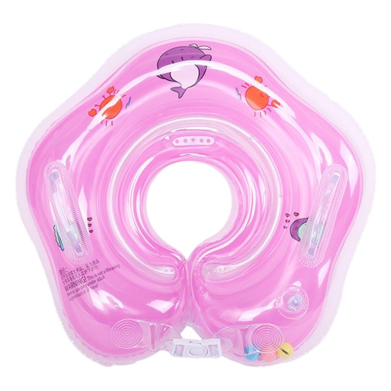 Fabricantes suministro infantil natación inflable collar engrosado bebé recién nacido especial doble airbag cuello anillo de natación