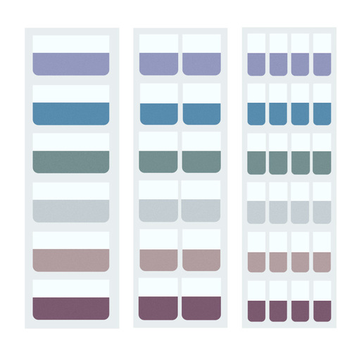 Index tab small card pagination labels writable sticky notes student color fluorescent stickers marking indicator labels