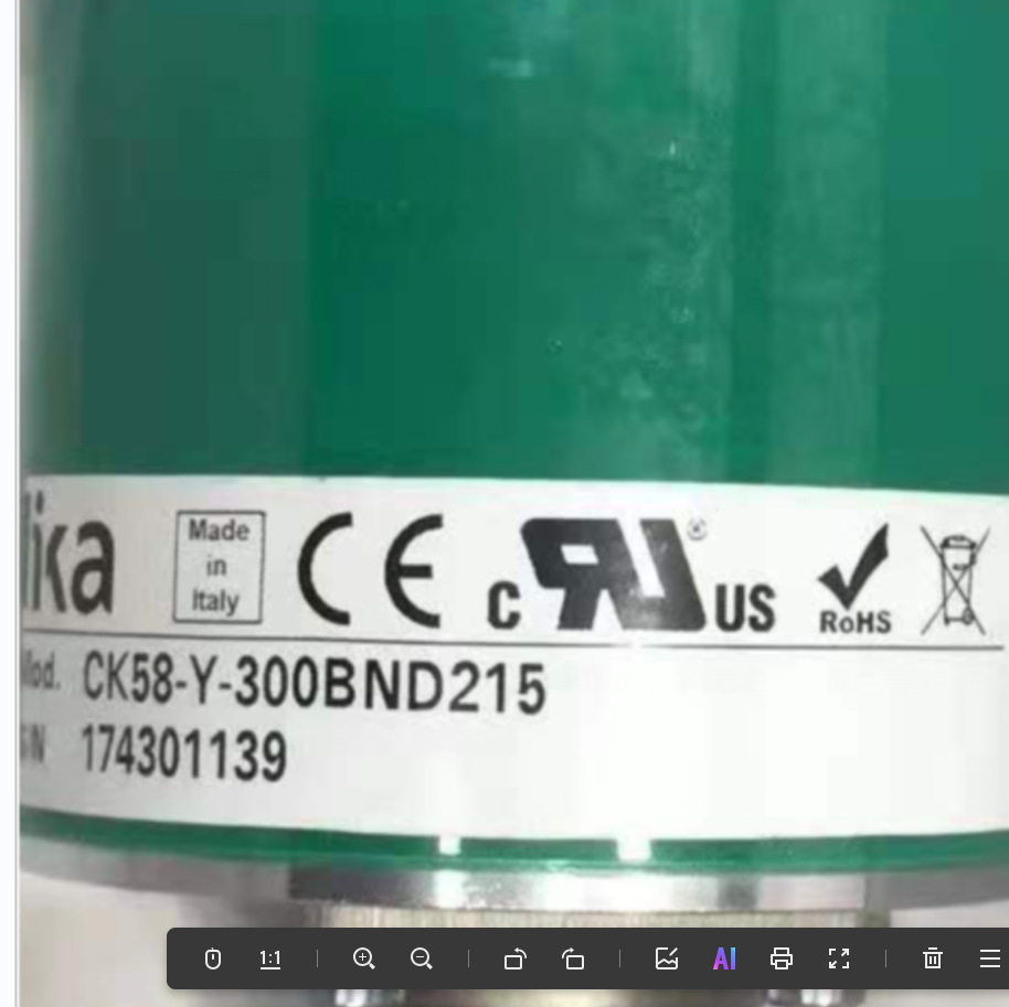 意大利莱卡lika编码器AS36-19-00-BG2-06-P-T-R-L100原装进口