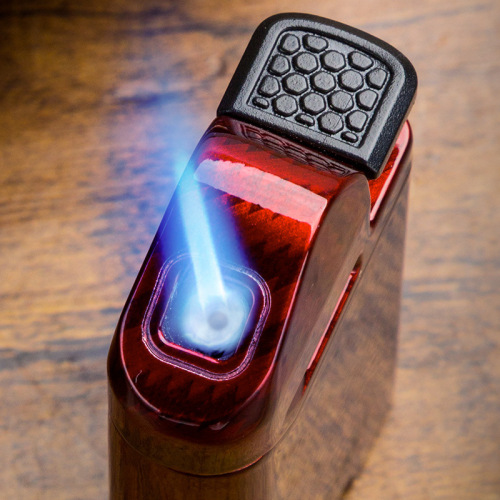 Lubinski Cigar Lighter Zinc Alloy Blue Flame Single Direct Visible Transom Portable LUBINSKI Lighter