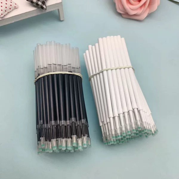 St Head Press Refill Brush Question Pen Replacement Core 0.5 Jumping Gourd Head White Pole Neutral Pen Refill Wholesale
