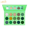 Eyeshadow palette, makeup primer, matte eye shadow, powder, 15 colors