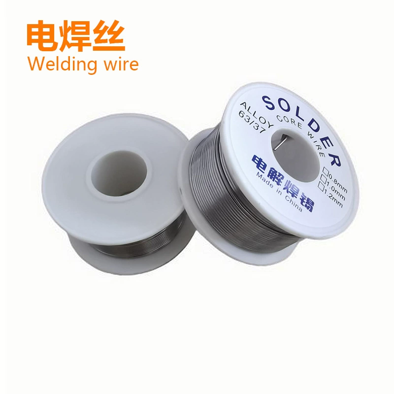 Бытовой электрический паяльник непромываемого низкотемпературного экологически чистого припоя бессвинцовой сварочной проволоки высокой чистоты 0,8 мм с сосновым ароматом оловянной проволоки