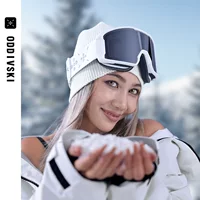 Oddivski2024 новый стиль лыжные очки женские лыжные очки дышащие HD противотуманные лыжные зеркала мужчины