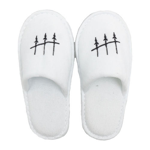 Hotel Slippers Anti-slip Thick Wholesale Guest Slippers Travel Indoor Homestay Hotel Disposable Slippers