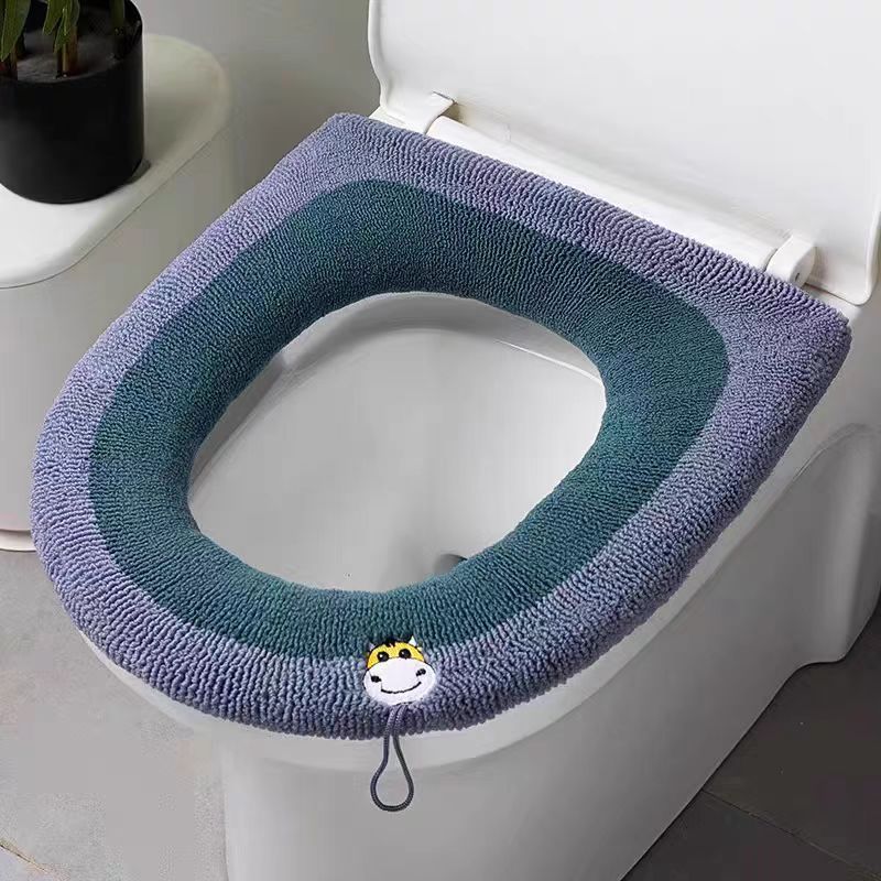 福祉品四季通用トイレマット冬に保温ぬいぐるみを厚くして、トイレの座布団を持って水洗いします。|undefined