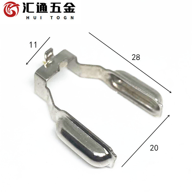 供应点烟器弹片 负极弹片 插头弹片 五金配件 点烟器单边弹片