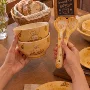 吃饭好看釉下彩陶瓷沙拉碗