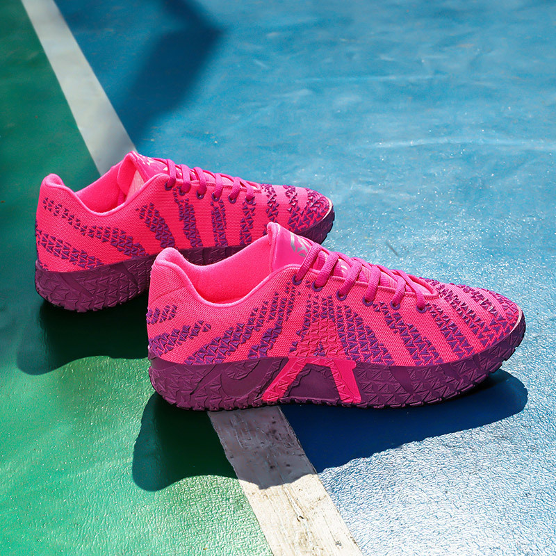 Student Basketball Shoes Morant 3Rd Generation Parent-Child Model Fly-Knit Mesh Sports Competition Shoes Trendy Boys' Team Training Shoes