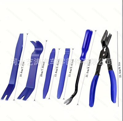 Modification Tools, Digər kuzov və aksesuarlar - 6pcs-pry-tool-in-plastic-bag-pp