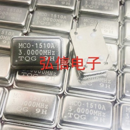 MCO-1510A 3.000MHZ 直插有源晶振长方形3MHZ 3M TQG 全尺寸4脚