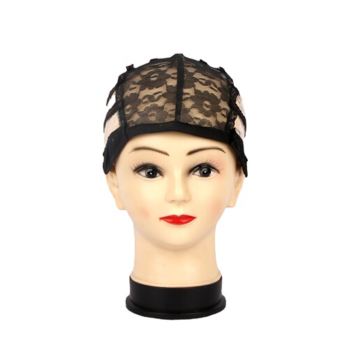 Wig net lace hair net elastic head cover hat skin wig accessory net base inner net wholesale hat skin factory