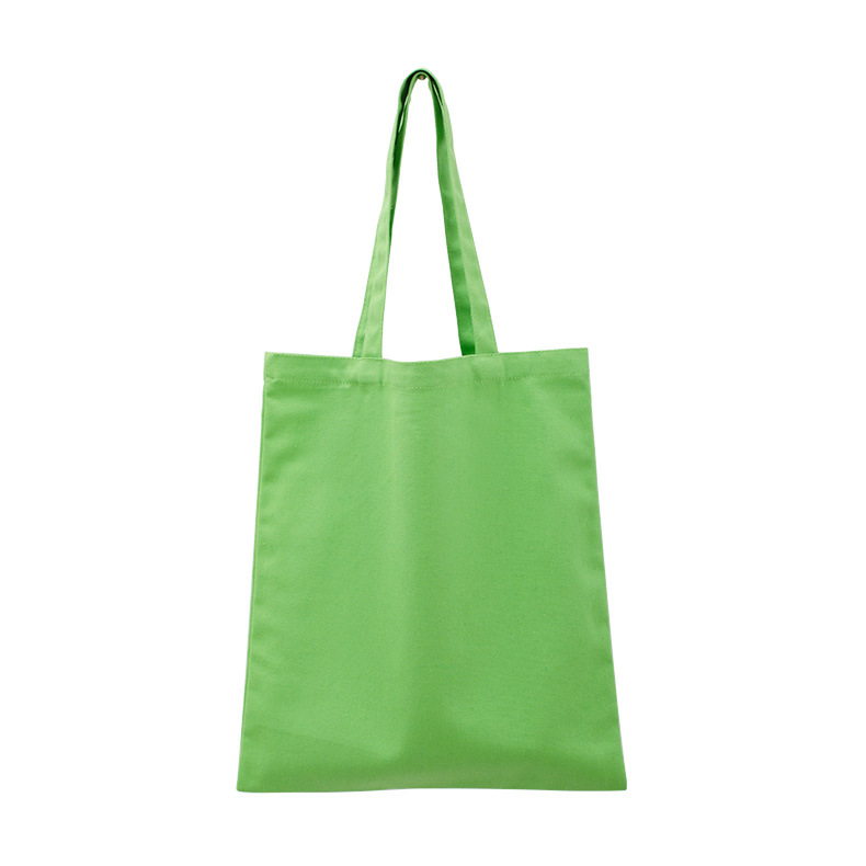 Bolsas de compras de lona ecológicas en blanco de colores al por mayor, bolsas de lona de algodón personalizadas para publicidad, bolsas de lona de un solo hombro