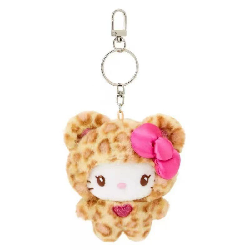 Плюшевый брелок Sanrio Hello Kitty, 9×6×10 см, бусиновая цепочка, 23 г
