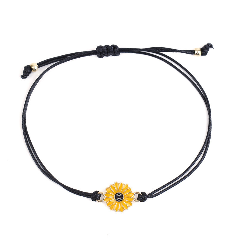 Simple Style Daisy Alloy Braid Women's Bracelets display picture 4