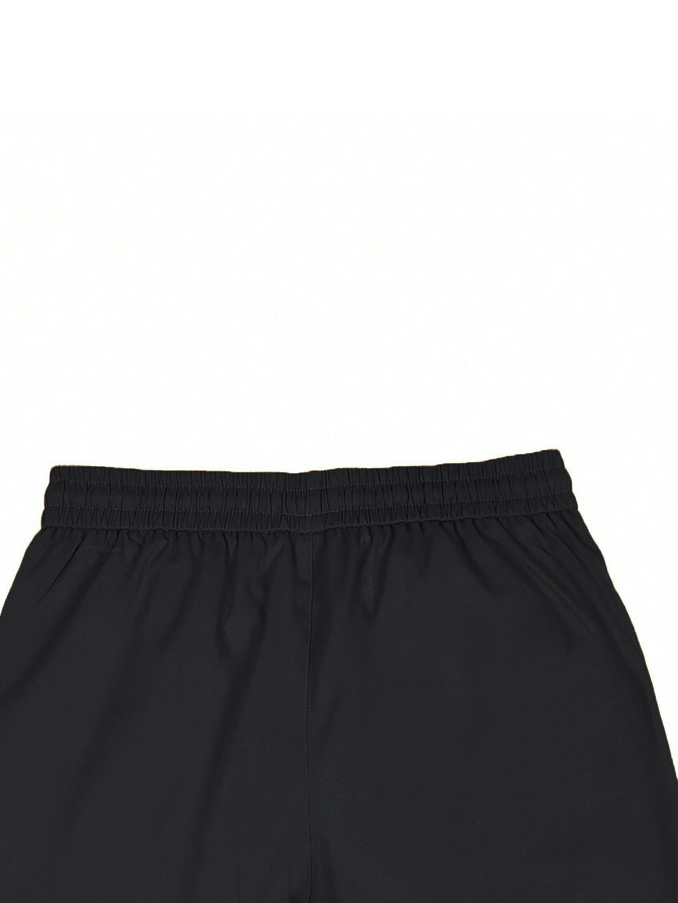 "Klassische Slim-Fit-Freizeithose für Herren mit Lederetikett – Polyester-Komfort für den Alltag in Schwarz, Khaki und Marineblau"_voghion.com