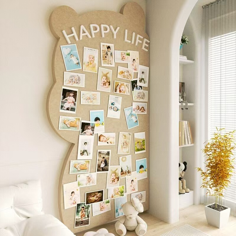 Bear Felt Board Thickeneded Photo Wall Background Board Wall Sticker Photo Display Seamless Wall Decoration Wall Hanging