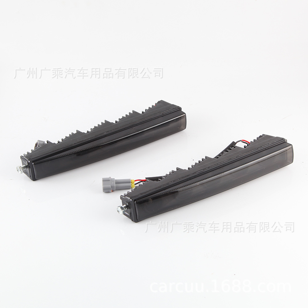 Adecuado para Mercedes-Benz G550 G500 AMG Luces de viaje diurno Mercedes-Benz G63 G65 G500 tira W463 cara blanca cara negra