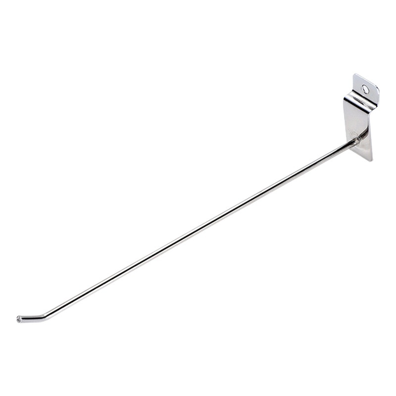 Supermarket display slot plate hook jewelry shelf hook accessories multi-size clothes hook cabinet wall metal hook