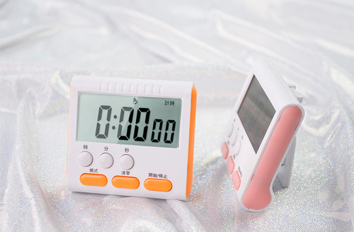 Multifunctional battery timer student exam exam kitchen baking function positive timing alarm alarm clock timer