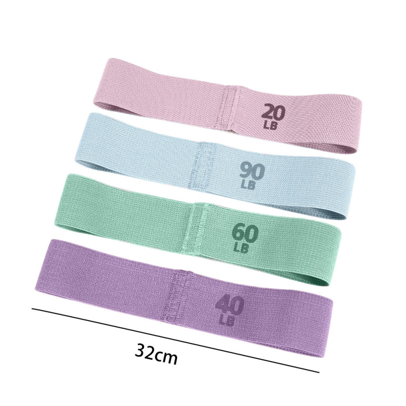 Yoga Knitted Elastic Band Fitness Resistance Band Resistance Circle Strength Training Poundage Stretching Loop Knitted Band Yoga Knitted Elastic Band Fitness Resistance Band Resistance Circle Strength Training Poundage Stretching Loop Knitted Band