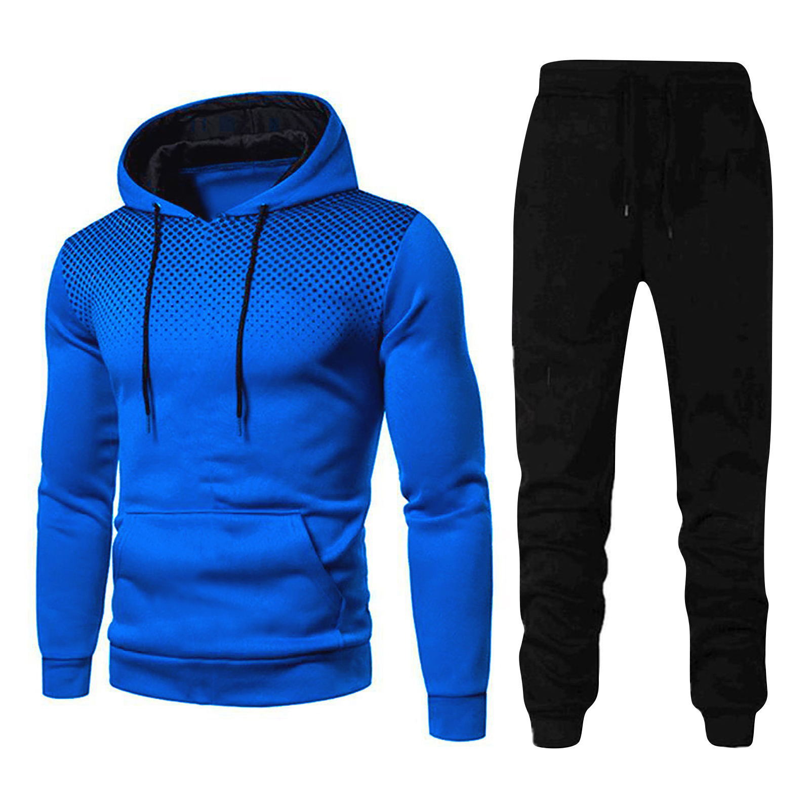 Nuevo Comercio exterior transfronterizo Amazon Sports fitness hombres Otoño e Invierno suéter traje