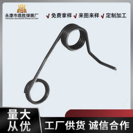 304不锈钢带钩拉簧可定做 强力拉伸有钩伸缩小弹簧厂家供应